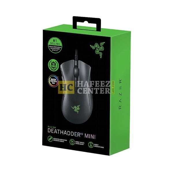 Razer DeathAdder V2 Mini Ultra-Lightweight Ergonomic Gaming Mouse RZ01-03340100-R3M1
