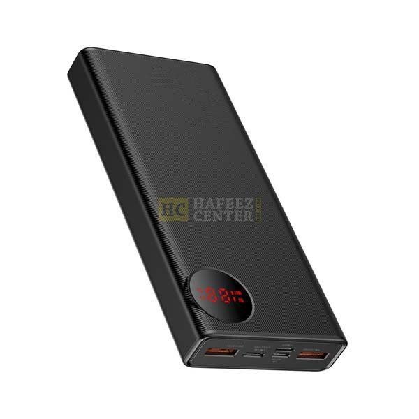 Baseus Mulight Digital Display Quick Charging Power Bank 3 Input 3 Output 45W 20000mAh - Hafeez Center