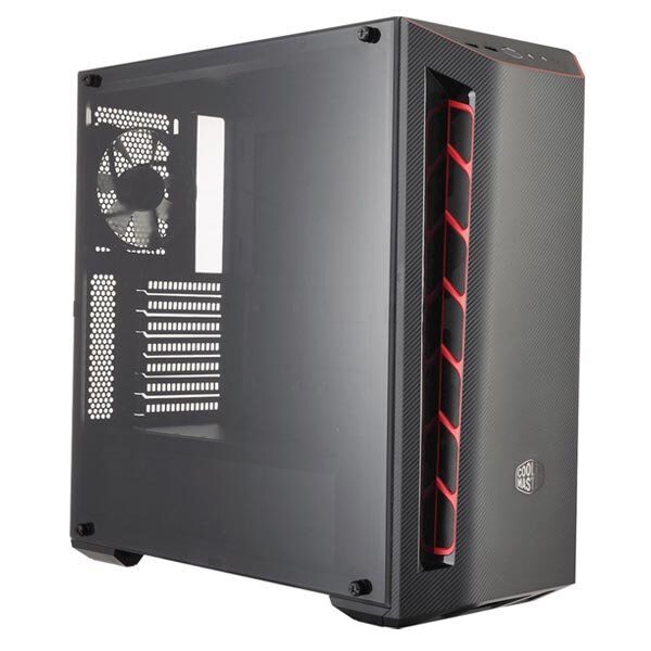 Cooler Master MASTERBOX MB501L Mid Tower Case - MCB-B501L-KNNN-S00 (Red) - Hafeez Center Lhr
