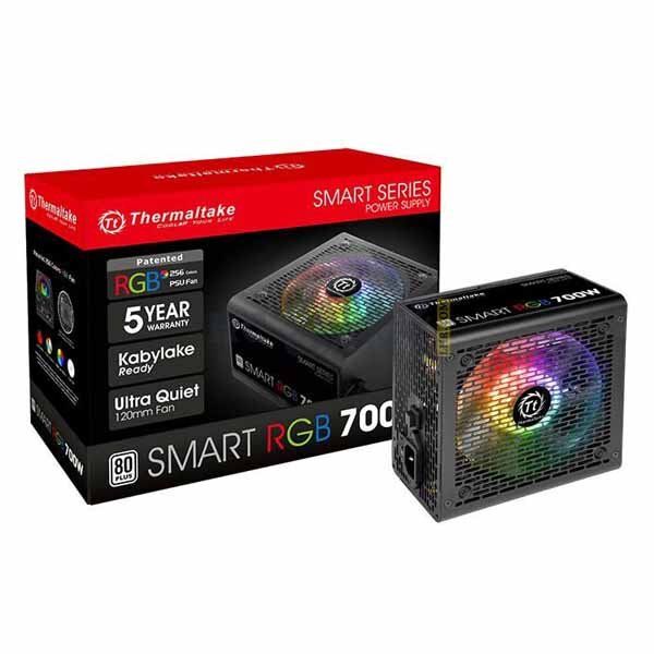 Thermaltake Smart RGB 700W 80 PLUS Standard Certified Power Supply (SRP-0700NHSAW)