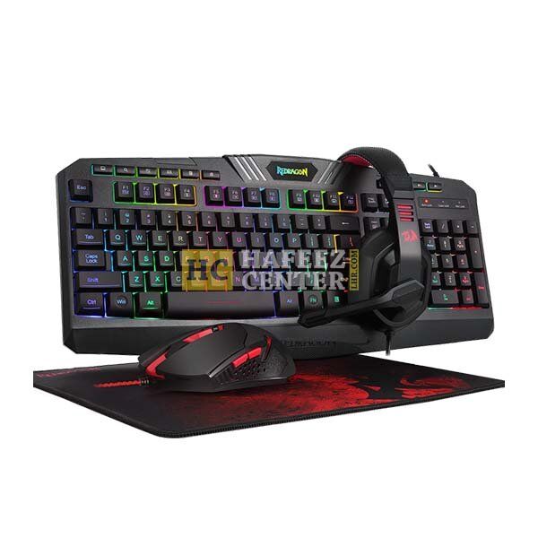 REDRAGON S101-3 RGB BACKLIT GAMING KEYBOARD AND MOUSE COMBO SET (2 IN 1)